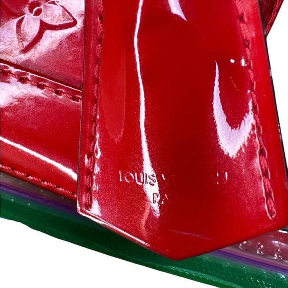 Louis Vuitton Red Vernis Alma BB - Picture 13 of 13